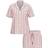 Victoria's Secret Modal Soft Short Pyjama Set - Pretty Blossom Stripes