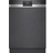 Siemens iQ300 SN53ES04TE Opvaskemaskine Integrerad, Rostfritt stål, Grå, Svart