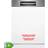 Bosch Serie 4 SMI4ETS08E Opvaskemaskine Rostfritt stål