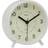 Versa Zeal White Table Clock 5.4cm