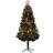 Homcom Pre-Lit Artificial Green/Red Christmas Tree 180cm