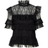 By Malina Rachel Blouse - Black
