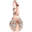 Pandora ME Lucky Ladybird Mini Dangle Charm - Rose Gold/Transparent