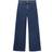 Mango Catherin Culotte High-Rise Jeans - Dark Blue