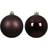 Shop4allsorts Baubles Black Truffle Christmas Tree Ornament 6cm 48pcs