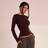 Shein Knitted Crewneck Longsleeve Top