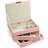 Gillian Jones Multilags Smykkeskrin - Cream/Rosa
