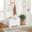 Temu Entryway White Storage Bench 76x48cm