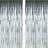 Shein Metallic Foil Fringe Curtain 2pcs