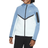 NIKE Big Kid's Sportswear Tech Fleece Full Zip Hoodie - Glacier Blue/Aegean Storm/Black/Denim Turquoise (HV5867-474)