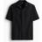 H&M Regular-Fit Short-Sleeved Linen-Blend Shirt - Black