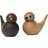 Spring Copenhagen Sweeties Wooden Swallows Brown/Natural Blonde Figurine 5cm