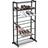 Confortime Metal Black Shoe Rack 55.5x95cm
