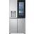LG InstaView GMG861MBAE Køle-Fryseskab 508 L E Rustfrit stål, Sort