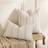 Shein Double-Sided Striped Woven Pillow Covers 2 pcs Pillow Case Green, Beige (50x30cm)