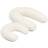 Doomoo Amnings- och Gravidkudde 2-i-1 Quilt Creme Blomma