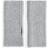 H&M Rib Knit Wrist Warmers - Grey
