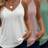 Shein Textured Knit Lace Patchwork Camisole Tank Top - Casual
