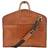 A1 Fashion Goods Genuine Leather Suit Carrier Bag Lockheed Tan