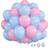 Shein 10-Inch Blue Pink Latex Balloons 41pcs