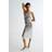H&M Shimmering Metallic Jersey Dress - Silver
