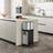 VonHaus Stainless Steel 32L Recycling Bin