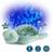 Cloud B Tranquil Turtle Green Projector Nightlight Night Light