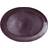 Bitz Fad Ovalt 45 x 34 cm Sort/Lilla Tallerken