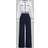 Shein Women's Round Neck Contrast Trim Long Sleeve Top - Casual Pants Suit