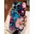 Shein Carnation Pattern Liquid Silicone Case for iPhone 15 Pro Max