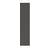vidaXL Pleated Blind Black 45x200 cm Fabric Width