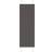vidaXL Pleated Blind Black 50x100 cm Fabric Width