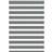 vidaXL Zebra Blind Dark Grey Fabric 105x100 cm