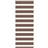 vidaXL Zebra Blind Brown Fabric 65x150 cm