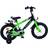 Volare Bicycle 14 Inch Green/Black Barncykel