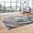 Ivy Bronx Korovia Area Rug 160 x 220 cm Grey, White