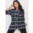 Yours Brushed Boyfriend Shirt - Dark Navy