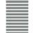vidaXL Zebra Blind Dark Grey 100x100 cm Fabric Width 95.9 cm Polyester 100x100cm