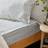 Yard Hebden Striped Fitted Navy Bed Sheet Blue