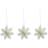Watt & Veke Aurora 3-p 2024 Juldekoration White-brown Julgranspynt