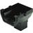 FloPlast Black 114mm Square Gutter Outlet