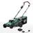 Webb Eco 20V 33cm Cordless Lawnmower Battery Powered Mower