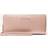 Michael Kors Jet Set Travel Large Pebbled Leather Wallet - Pink