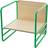 IKEA Småskrake Multifunktionell Barnstol Bord Grön
