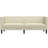 vidaXL 372667 Cream Soffa 194cm 3-sits