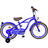 Volare Children's Bike Cruiser 16 Inch - Blue Kids Bike