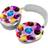 Diusye Colorful Circle Pattern Ear Cups Cover for AirPod Max