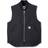 Carhartt Relaxed Fit Firm Duck Insulated Rib Collar Vest - Black