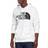 The North Face Men’s Half Dome Pullover Hoodie - TNF White/TNF Black