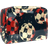 VAPOKF Footballs on Grunge Background Cosmetic Bag - Multicolour